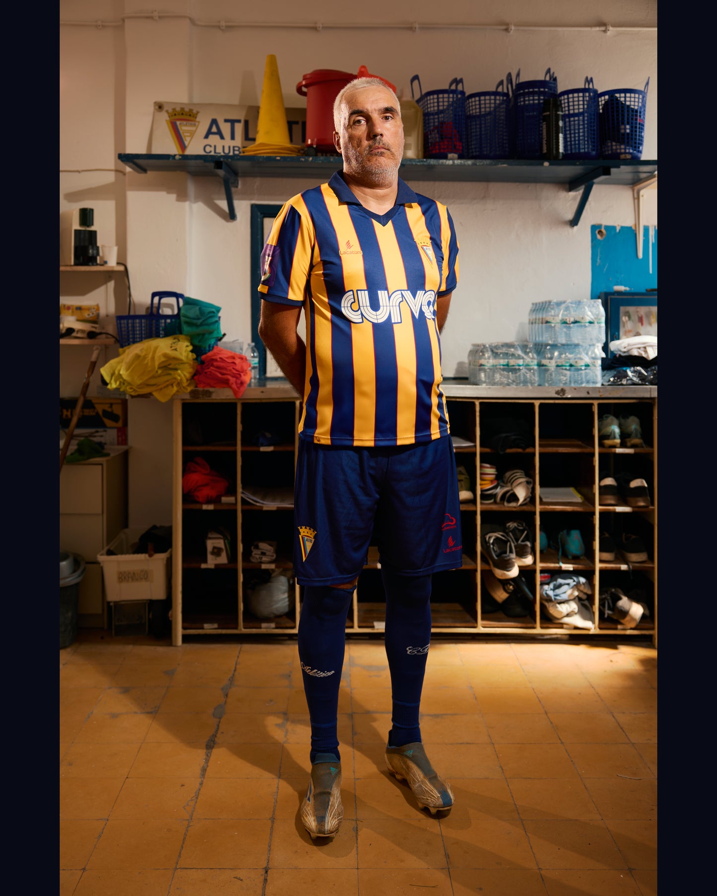 Camisola de Jogo Listada 25/26