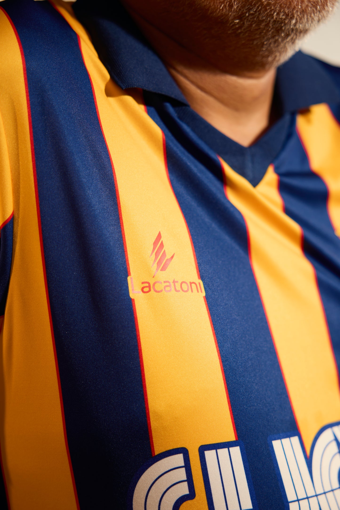 Camisola de Jogo Listada 25/26