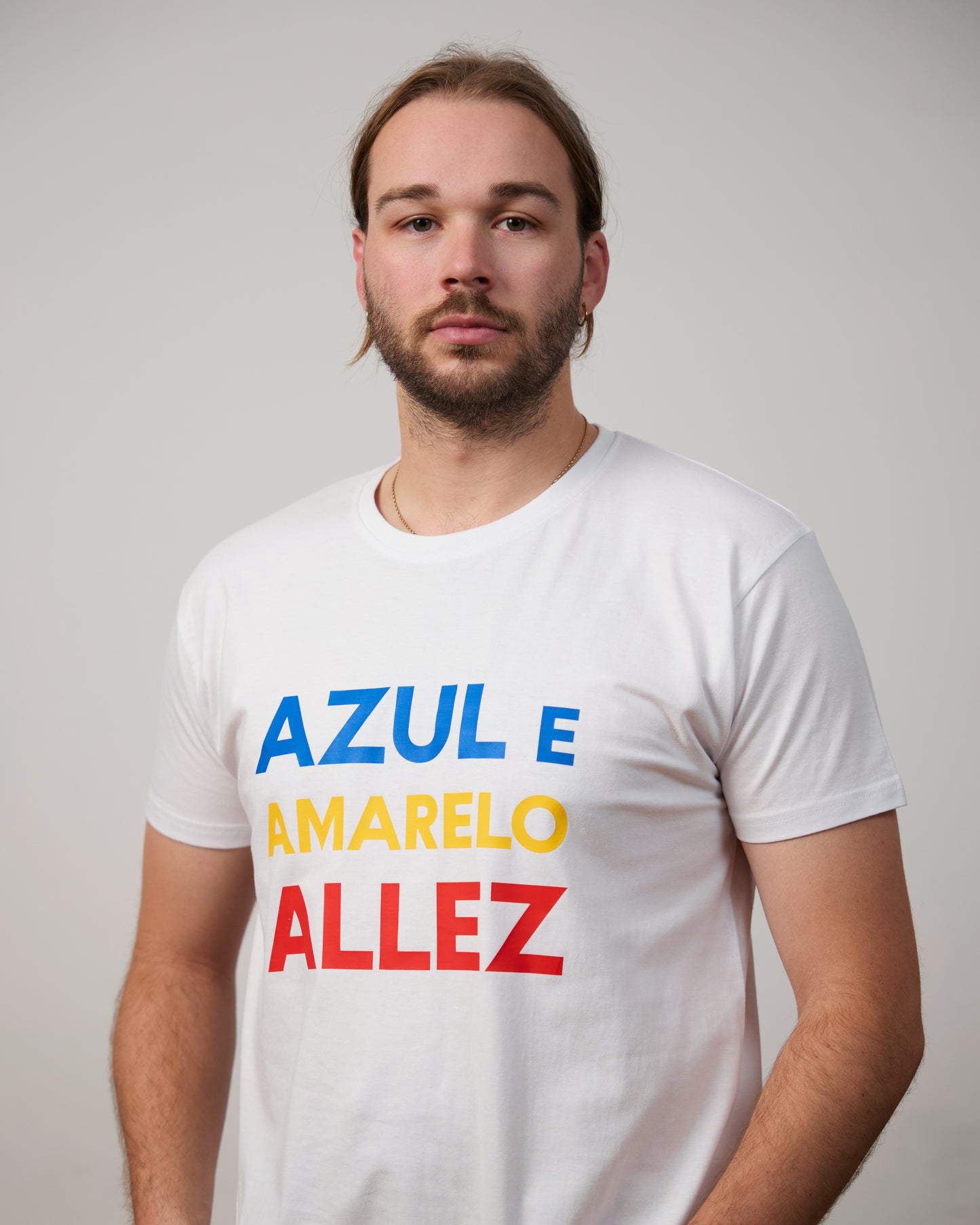T-shirt "Azul e Amarelo"