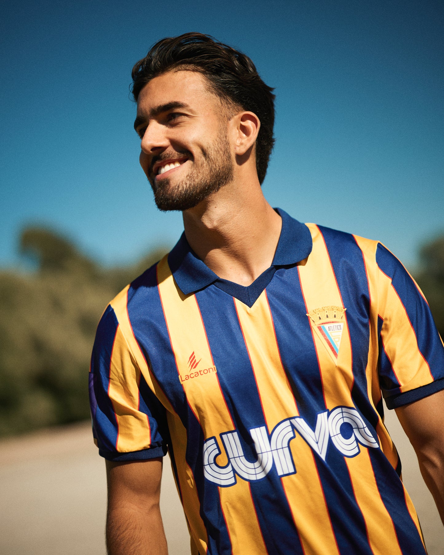 Camisola de Jogo Listada 25/26