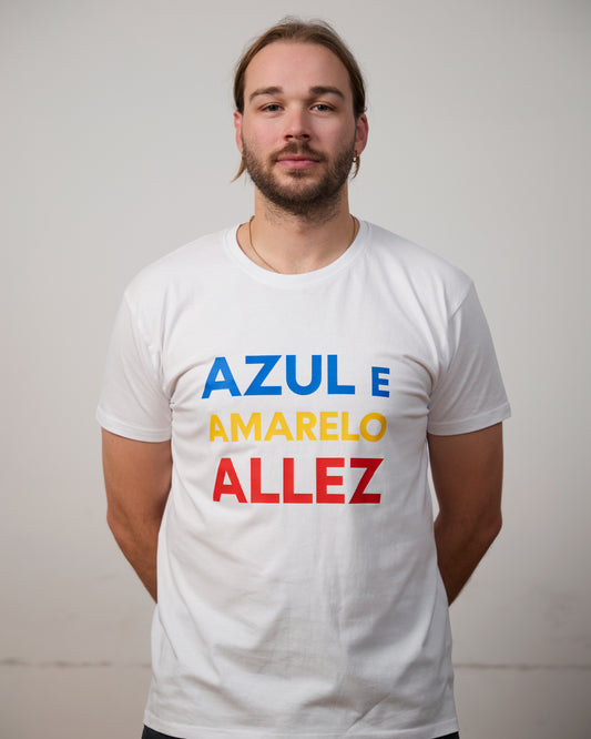 T-shirt "Azul e Amarelo"