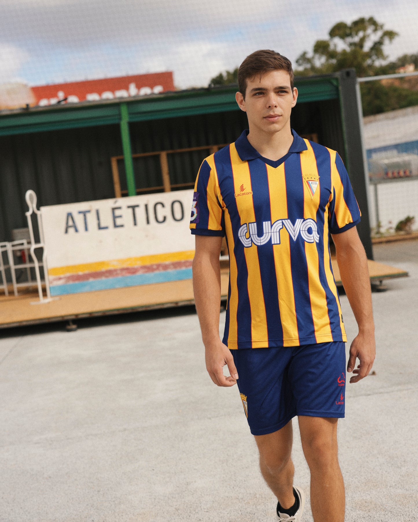 Camisola de Jogo Listada 25/26