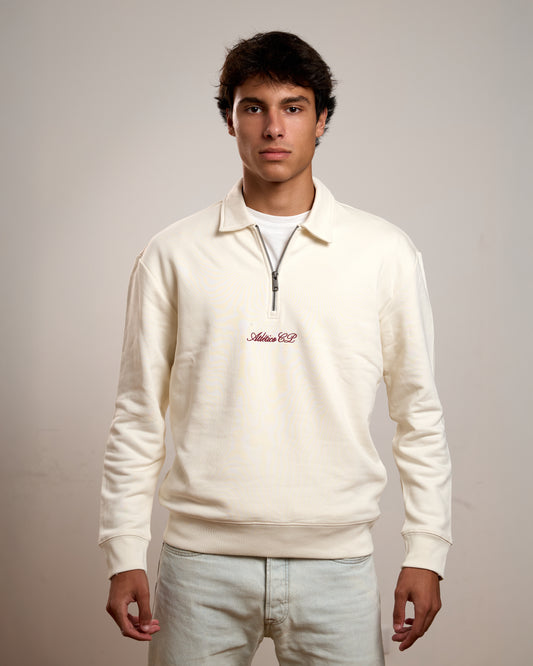 Beige Quarterzip