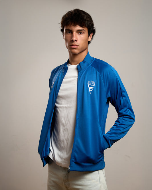 Casaco Treino Azul Royal